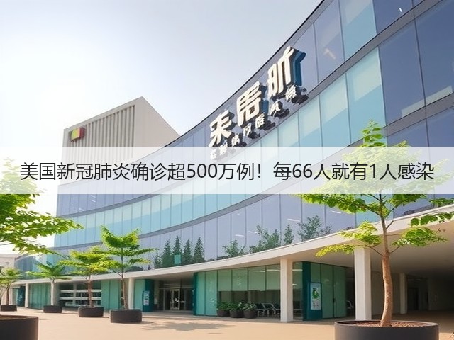 美国新冠肺炎确诊超500万例!每66人就有1人感染(图3) 美国新冠肺炎确诊超500万例!每66人就有1人感染(图3)