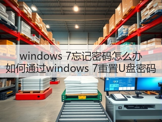 windows 7忘记密码怎么办 如何通过windows 7重置U盘密码(图2) windows 7忘记密码怎么办 如何通过windows 7重置U盘密码(图2)