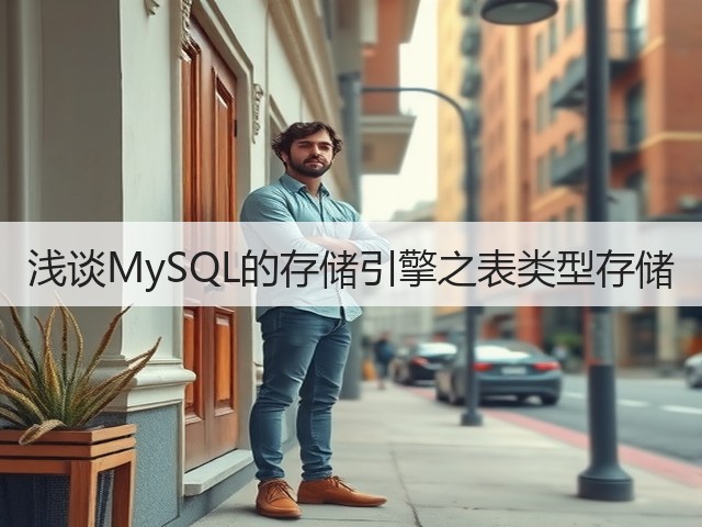 浅谈MySQL的存储引擎之表类型存储(图2)