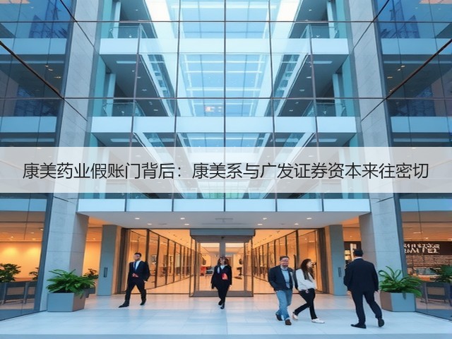 康美药业假账门背后:康美系与广发证券资本来往密切(图3) 康美药业假账门背后:康美系与广发证券资本来往密切(图3)