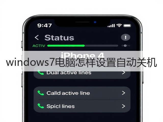 windows7电脑怎样设置自动关机(图2) windows7电脑怎样设置自动关机(图2)