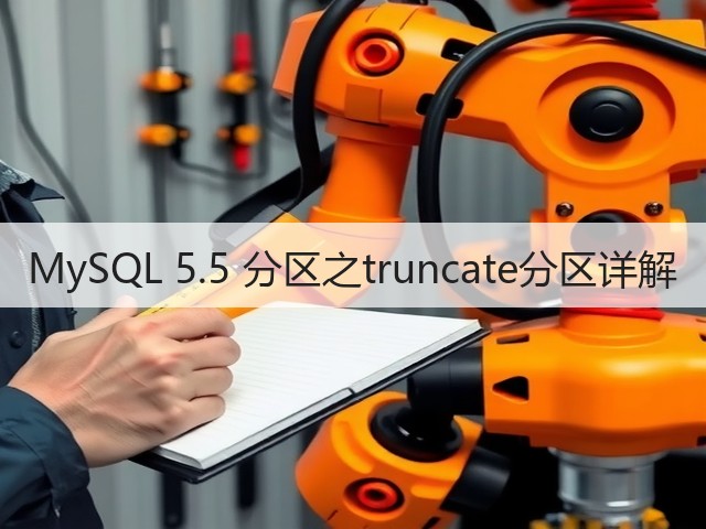 MySQL 5.5 分区之truncate分区详解(图3) MySQL 5.5 分区之truncate分区详解(图3)