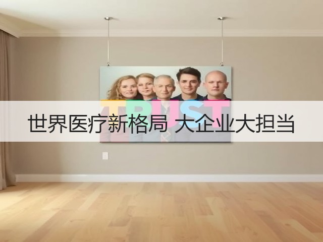 世界医疗新格局 大企业大担当(图3) 世界医疗新格局 大企业大担当(图3)