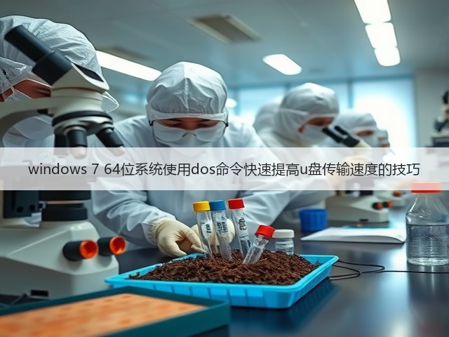 windows 7 64位系统使用dos命令快速提高u盘传输速度的技巧(图3)