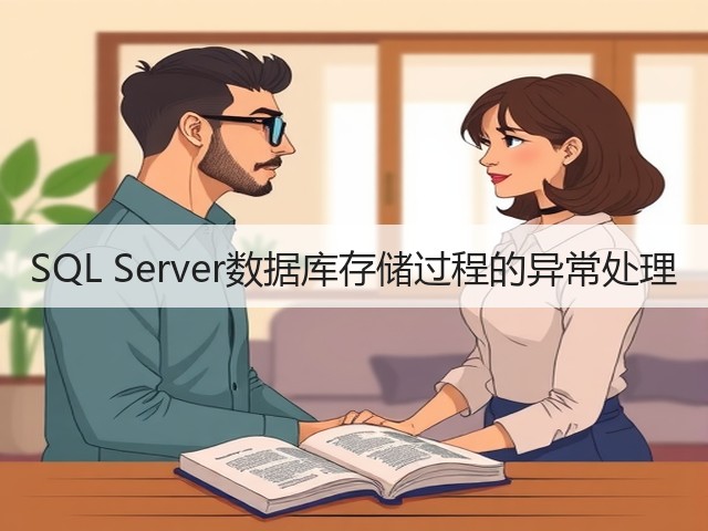 SQL Server数据库存储过程的异常处理(图2) SQL Server数据库存储过程的异常处理(图2)