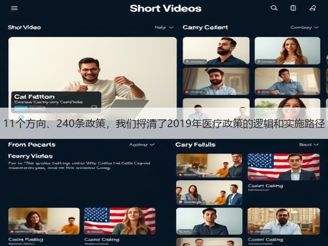 11个方向、240条政策,我们捋清了2019年医疗政策的逻辑和实施路径(图1) 11个方向、240条政策,我们捋清了2019年医疗政策的逻辑和实施路径(图1)