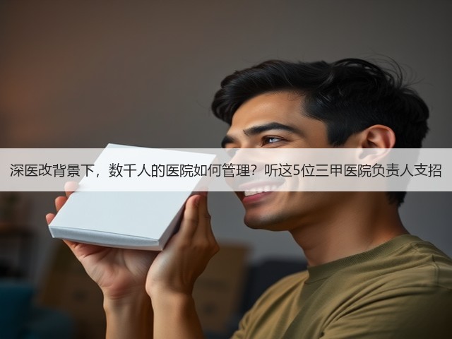 深医改背景下,数千人的医院如何管理?听这5位三甲医院负责人支招(图1) 深医改背景下,数千人的医院如何管理?听这5位三甲医院负责人支招(图1)