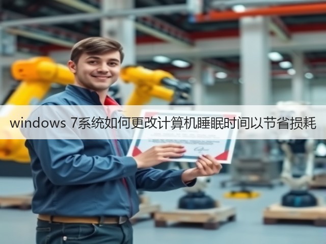 windows 7系统如何更改计算机睡眠时间以节省损耗(图3) windows 7系统如何更改计算机睡眠时间以节省损耗(图3)