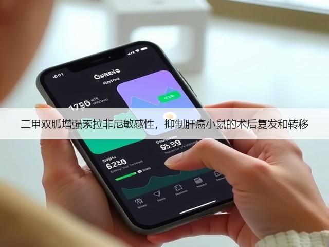 二甲双胍增强索拉非尼敏感性,抑制肝癌小鼠的术后复发和转移(图1) 二甲双胍增强索拉非尼敏感性,抑制肝癌小鼠的术后复发和转移(图1)
