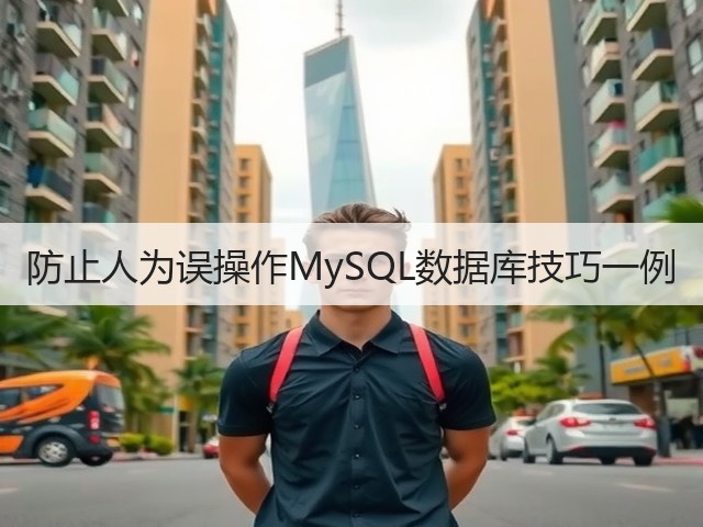 防止人为误操作MySQL数据库技巧一例(图3)
