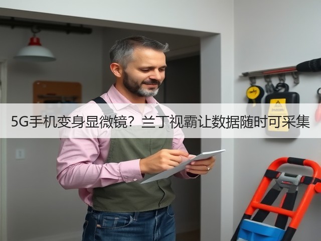 5G手机变身显微镜?兰丁视霸让数据随时可采集(图1) 5G手机变身显微镜?兰丁视霸让数据随时可采集(图1)