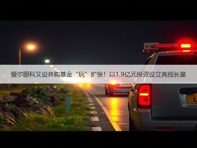 爱尔眼科又设并购基金“玩”扩张!以1.9亿元投资设立亮视长星(图2) 爱尔眼科又设并购基金“玩”扩张!以1.9亿元投资设立亮视长星(图2)