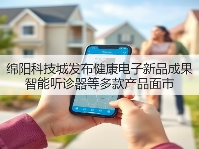 绵阳科技城发布健康电子新品成果 智能听诊器等多款产品面市(图2) 绵阳科技城发布健康电子新品成果 智能听诊器等多款产品面市(图2)