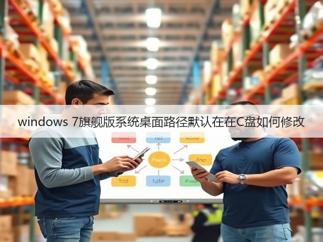 windows 7旗舰版系统桌面路径默认在在C盘如何修改(图1) windows 7旗舰版系统桌面路径默认在在C盘如何修改(图1)