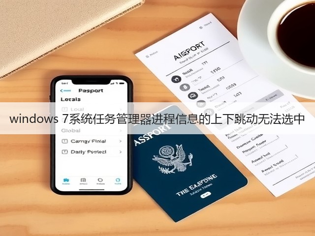 windows 7系统任务管理器进程信息的上下跳动无法选中(图1) windows 7系统任务管理器进程信息的上下跳动无法选中(图1)