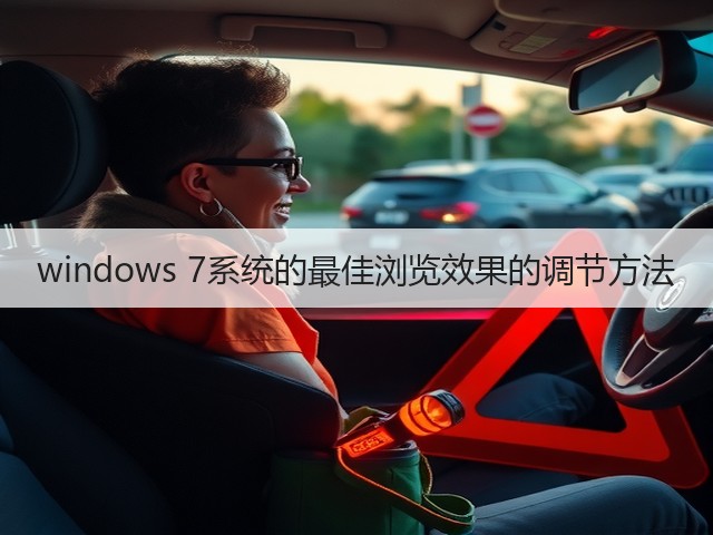 windows 7系统的最佳浏览效果的调节方法(图2)