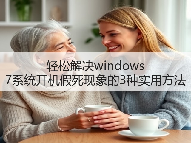 轻松解决windows 7系统开机假死现象的3种实用方法(图2) 轻松解决windows 7系统开机假死现象的3种实用方法(图2)