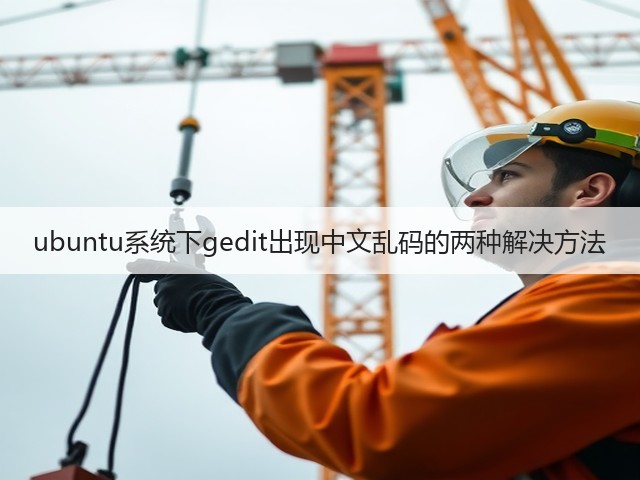 ubuntu系统下gedit出现中文乱码的两种解决方法(图2) ubuntu系统下gedit出现中文乱码的两种解决方法(图2)
