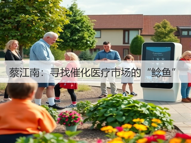 蔡江南:寻找催化医疗市场的“鲶鱼”(图3) 蔡江南:寻找催化医疗市场的“鲶鱼”(图3)
