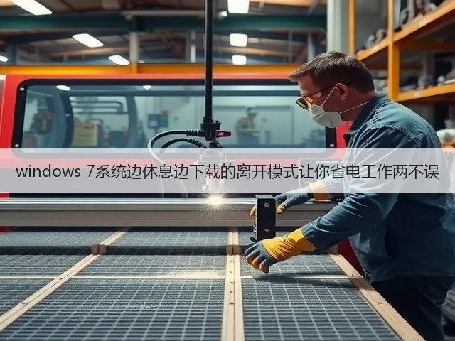 windows 7系统边休息边下载的离开模式让你省电工作两不误(图3) windows 7系统边休息边下载的离开模式让你省电工作两不误(图3)