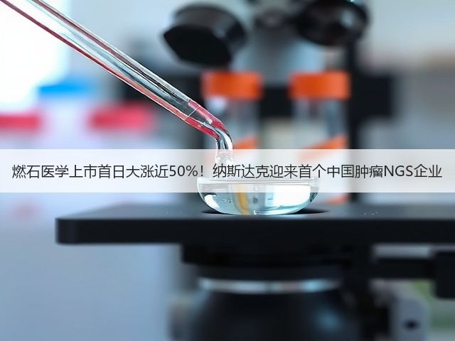 燃石医学上市首日大涨近50%!纳斯达克迎来首个中国肿瘤NGS企业(图3) 燃石医学上市首日大涨近50%!纳斯达克迎来首个中国肿瘤NGS企业(图3)