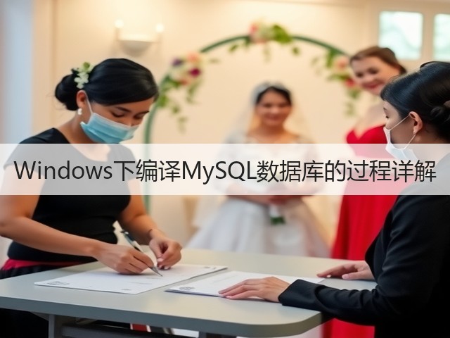 Windows下编译MySQL数据库的过程详解(图2) Windows下编译MySQL数据库的过程详解(图2)