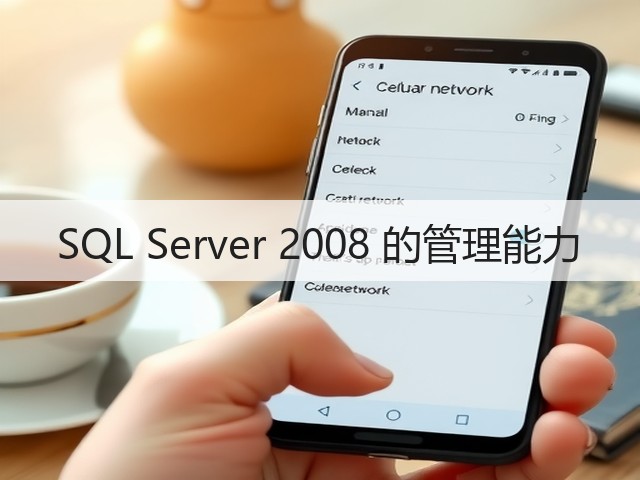 SQL Server 2008 的管理能力(图2) SQL Server 2008 的管理能力(图2)