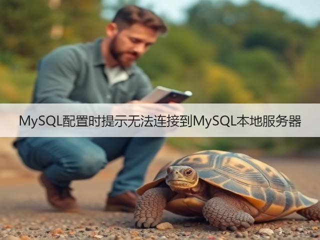 MySQL配置时提示无法连接到MySQL本地服务器(图1) MySQL配置时提示无法连接到MySQL本地服务器(图1)