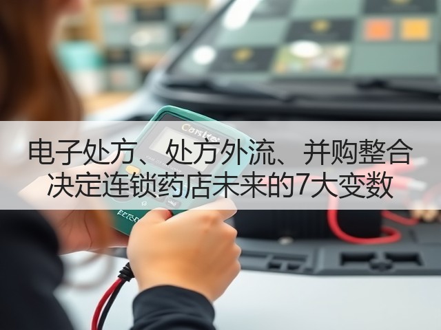 电子处方、处方外流、并购整合 决定连锁药店未来的7大变数(图3) 电子处方、处方外流、并购整合 决定连锁药店未来的7大变数(图3)