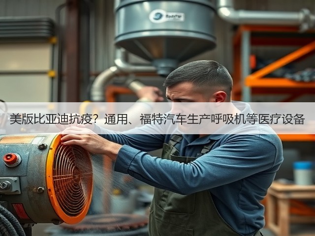 美版比亚迪抗疫?通用、福特汽车生产呼吸机等医疗设备(图1) 美版比亚迪抗疫?通用、福特汽车生产呼吸机等医疗设备(图1)