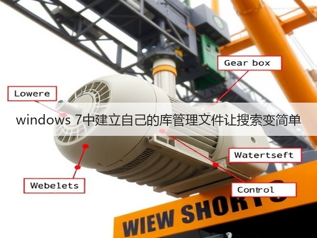 windows 7中建立自己的库管理文件让搜索变简单(图2) windows 7中建立自己的库管理文件让搜索变简单(图2)