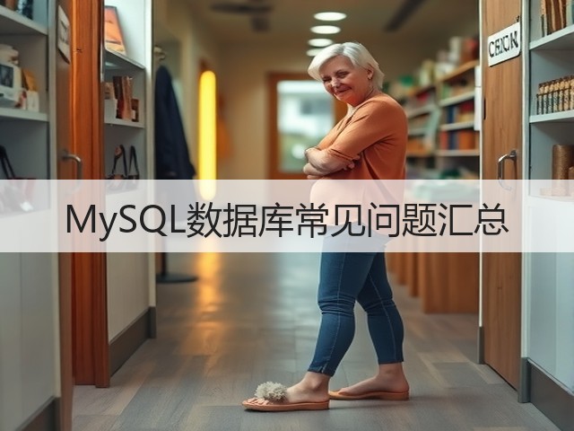 MySQL数据库常见问题汇总(图2) MySQL数据库常见问题汇总(图2)