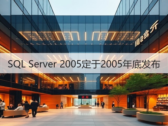 SQL Server 2005定于2005年底发布(图1) SQL Server 2005定于2005年底发布(图1)