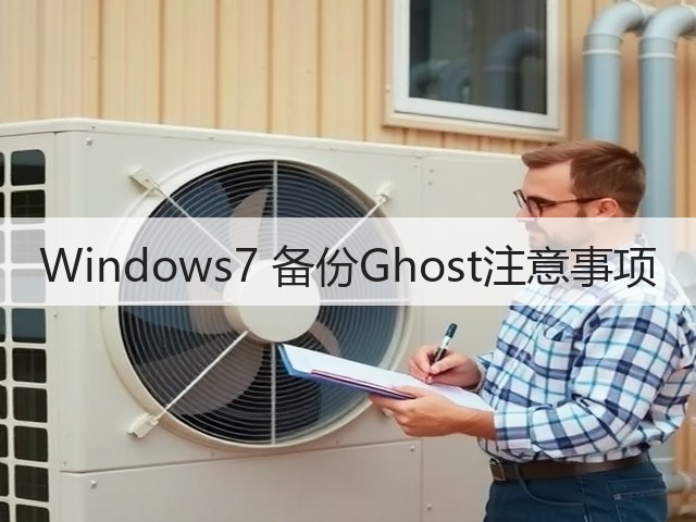 Windows7 备份Ghost注意事项(图3)