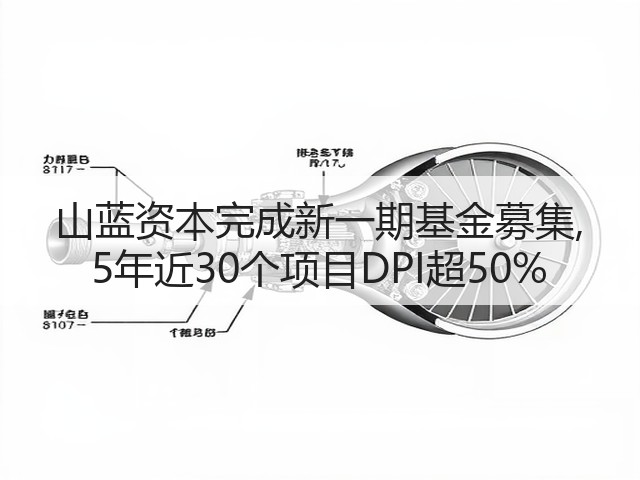 山蓝资本完成新一期基金募集, 5年近30个项目DPI超50%(图3) 山蓝资本完成新一期基金募集, 5年近30个项目DPI超50%(图3)