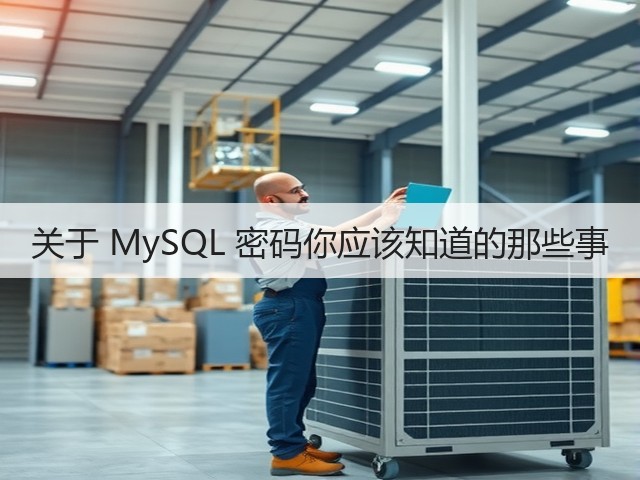 关于 MySQL 密码你应该知道的那些事(图1) 关于 MySQL 密码你应该知道的那些事(图1)