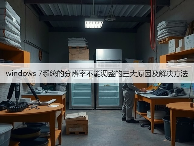 windows 7系统的分辨率不能调整的三大原因及解决方法(图3) windows 7系统的分辨率不能调整的三大原因及解决方法(图3)