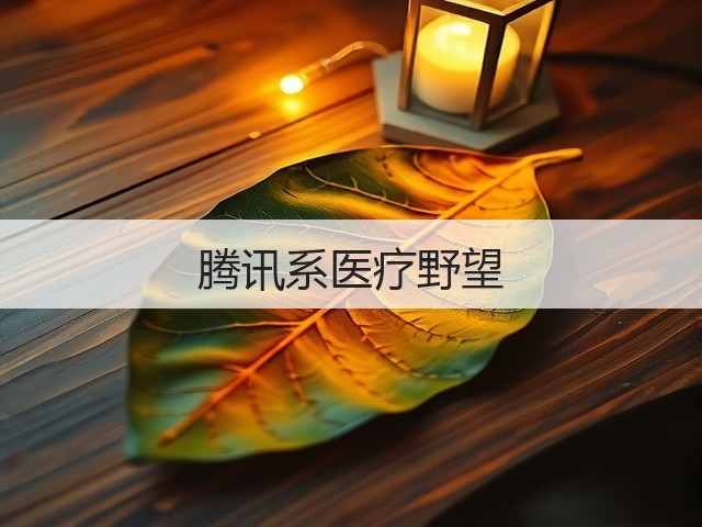 腾讯系医疗野望(图3)