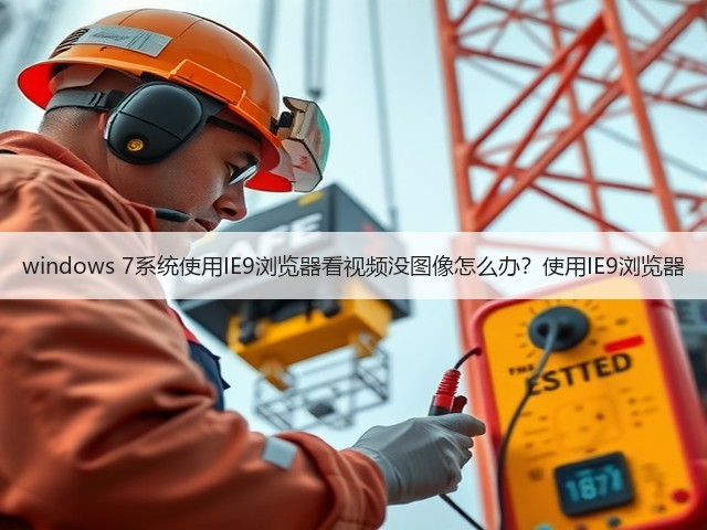 windows 7系统使用IE9浏览器看视频没图像怎么办？使用IE9浏览器(图2)