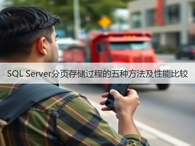 SQL Server分页存储过程的五种方法及性能比较(图3) SQL Server分页存储过程的五种方法及性能比较(图3)