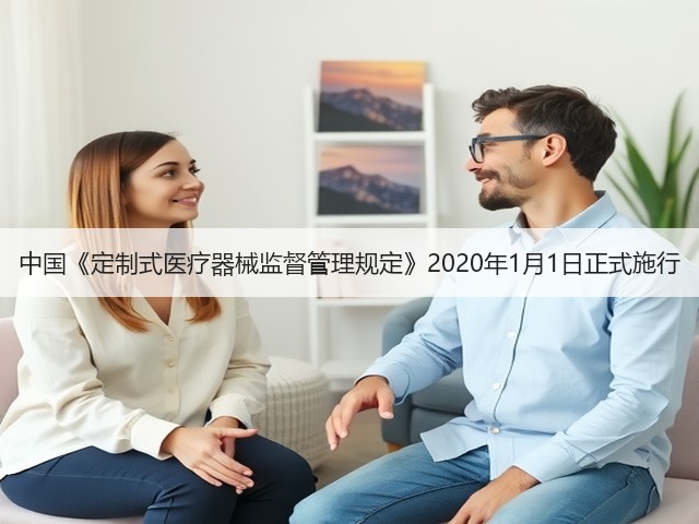 中国《定制式医疗器械监督管理规定》2020年1月1日正式施行(图3) 中国《定制式医疗器械监督管理规定》2020年1月1日正式施行(图3)
