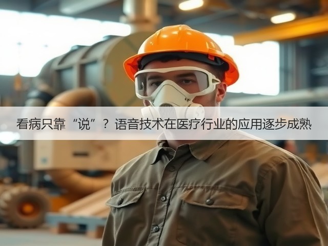 看病只靠“说”?语音技术在医疗行业的应用逐步成熟(图2) 看病只靠“说”?语音技术在医疗行业的应用逐步成熟(图2)