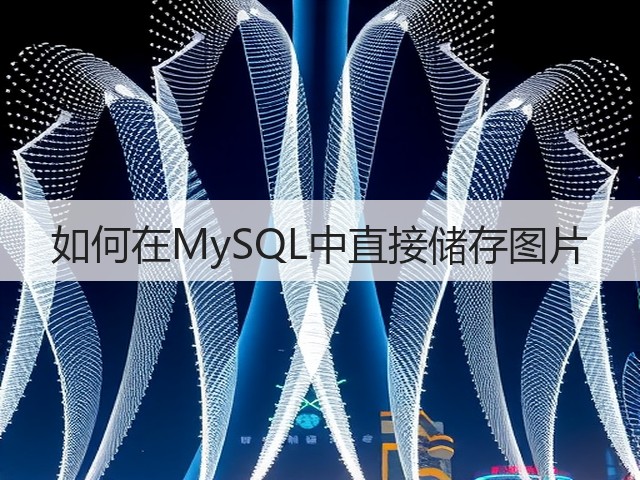 如何在MySQL中直接储存图片(图2) 如何在MySQL中直接储存图片(图2)