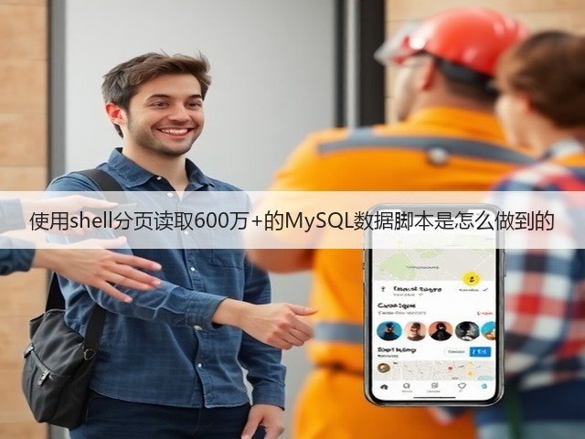 使用shell分页读取600万+的MySQL数据脚本是怎么做到的(图3) 使用shell分页读取600万+的MySQL数据脚本是怎么做到的(图3)