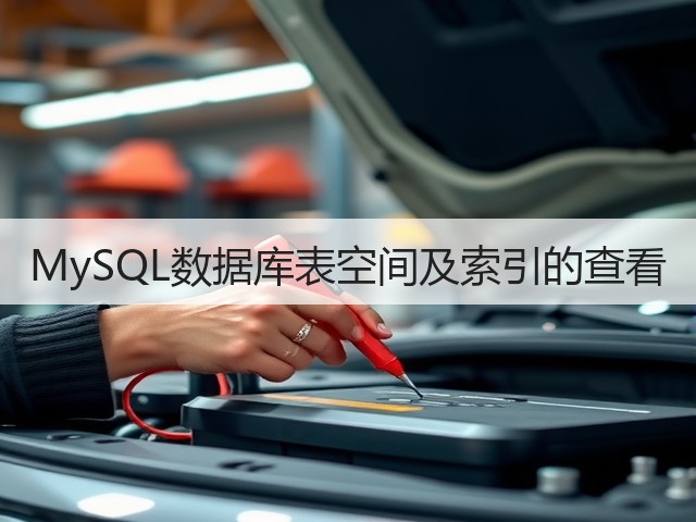 MySQL数据库表空间及索引的查看(图2) MySQL数据库表空间及索引的查看(图2)