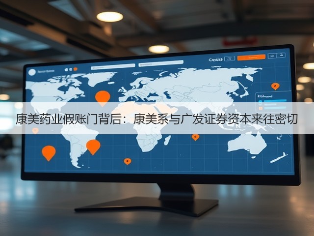 康美药业假账门背后:康美系与广发证券资本来往密切(图2) 康美药业假账门背后:康美系与广发证券资本来往密切(图2)