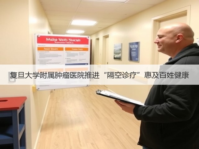 复旦大学附属肿瘤医院推进“隔空诊疗”惠及百姓健康(图1) 复旦大学附属肿瘤医院推进“隔空诊疗”惠及百姓健康(图1)
