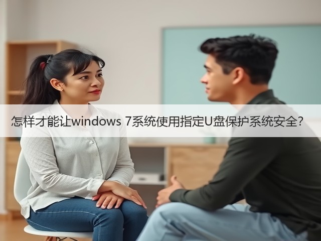 怎样才能让windows 7系统使用指定U盘保护系统安全?(图2) 怎样才能让windows 7系统使用指定U盘保护系统安全?(图2)