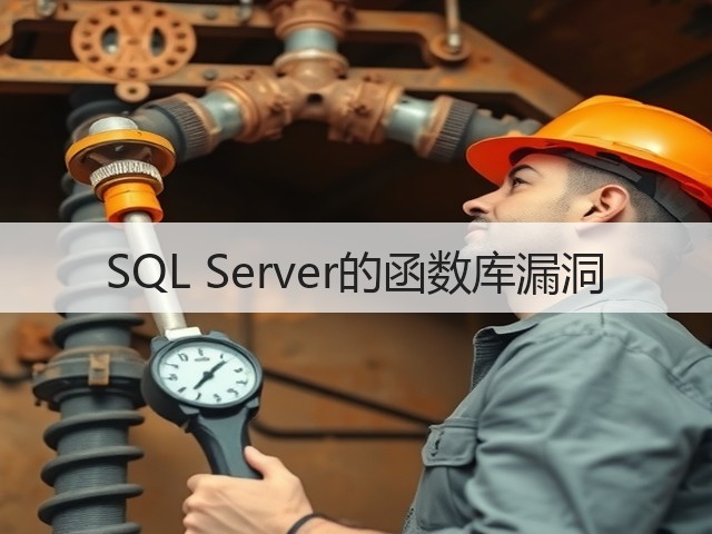 SQL Server的函数库漏洞(图2) SQL Server的函数库漏洞(图2)