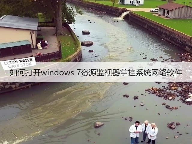 如何打开windows 7资源监视器掌控系统网络软件(图1) 如何打开windows 7资源监视器掌控系统网络软件(图1)